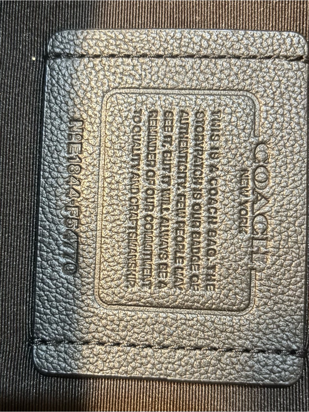 2018 Coach Charles F54770 Leather Sling Pack. - Picture 3 of 12